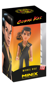 Collectible MINIX figurine of Miguel Diaz from Cobra Kai, featuring intricate details and standing 12cm tall.
