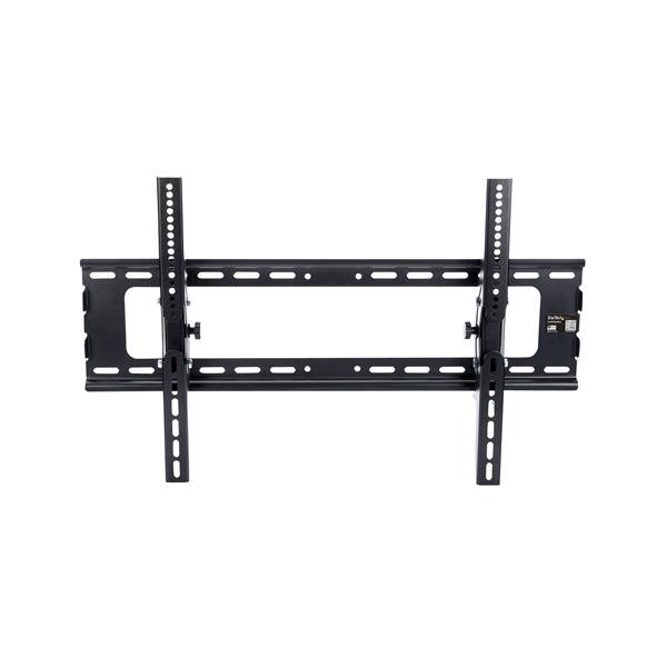 Heavy-duty flat-screen TV wall mount for 32-70 inch TVs, featuring tilt adjustment and cable management for optimal viewing.