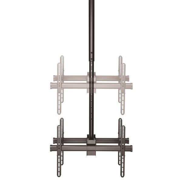 Ceiling TV Mount for Back-to-Back Displays - 1.07 m to 1.52 m Pole