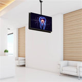 Ceiling TV Mount for Back-to-Back Displays - 1.07 m to 1.52 m Pole