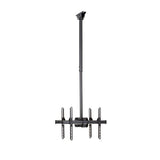Ceiling TV Mount for Back-to-Back Displays - 1.07 m to 1.52 m Pole