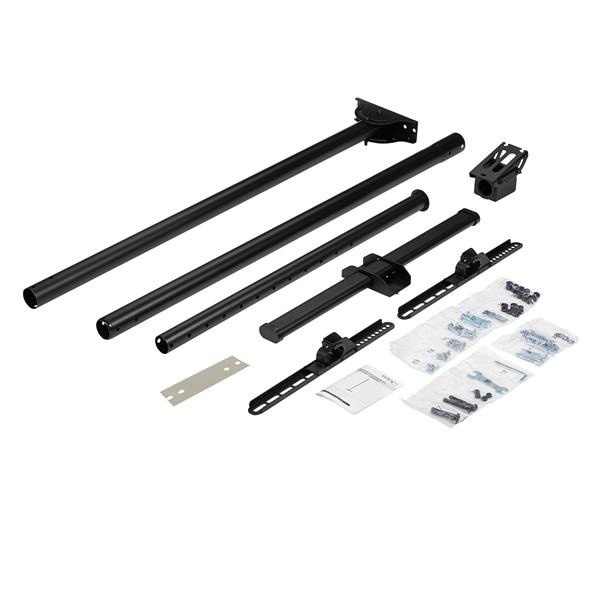 High Ceiling TV Mount - 8.2' to 9.8' Long Pole - Full Motion
