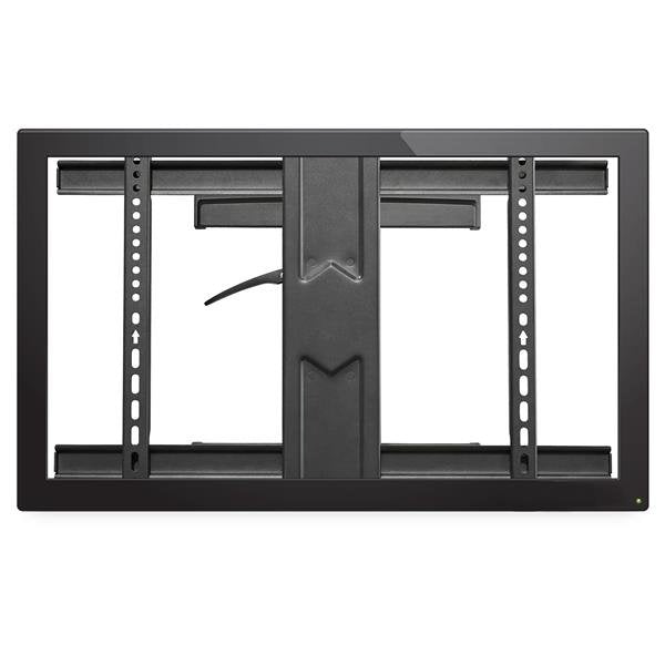 Full motion TV wall mount for displays up to 80", supports 110 lbs, features swivel, tilt, and robust steel construction.