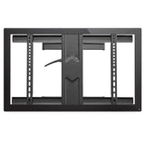 Full motion TV wall mount for displays up to 80", supports 110 lbs, features swivel, tilt, and robust steel construction.