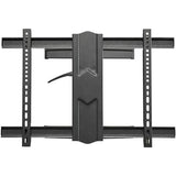 Full Motion TV Wall Mount for displays up to 80", featuring adjustable swivel and tilt for optimal viewing angles.