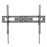 Flat screen TV wall mount for 60"-100" TVs, tiltable design, sturdy steel, low-profile, supports up to 165 lbs.