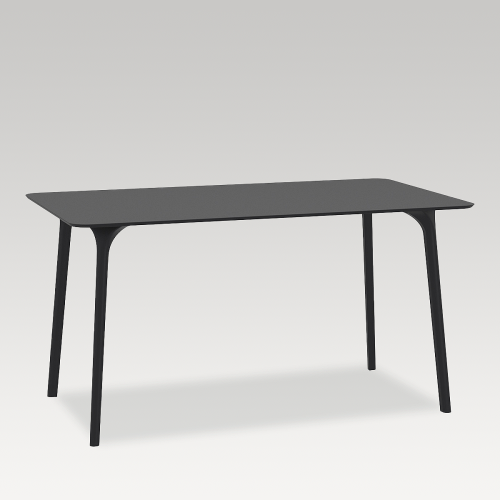 Outdoor Table - Maya 80 x 140cm (Black)