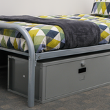 2 Door Underbed Locker - Grey