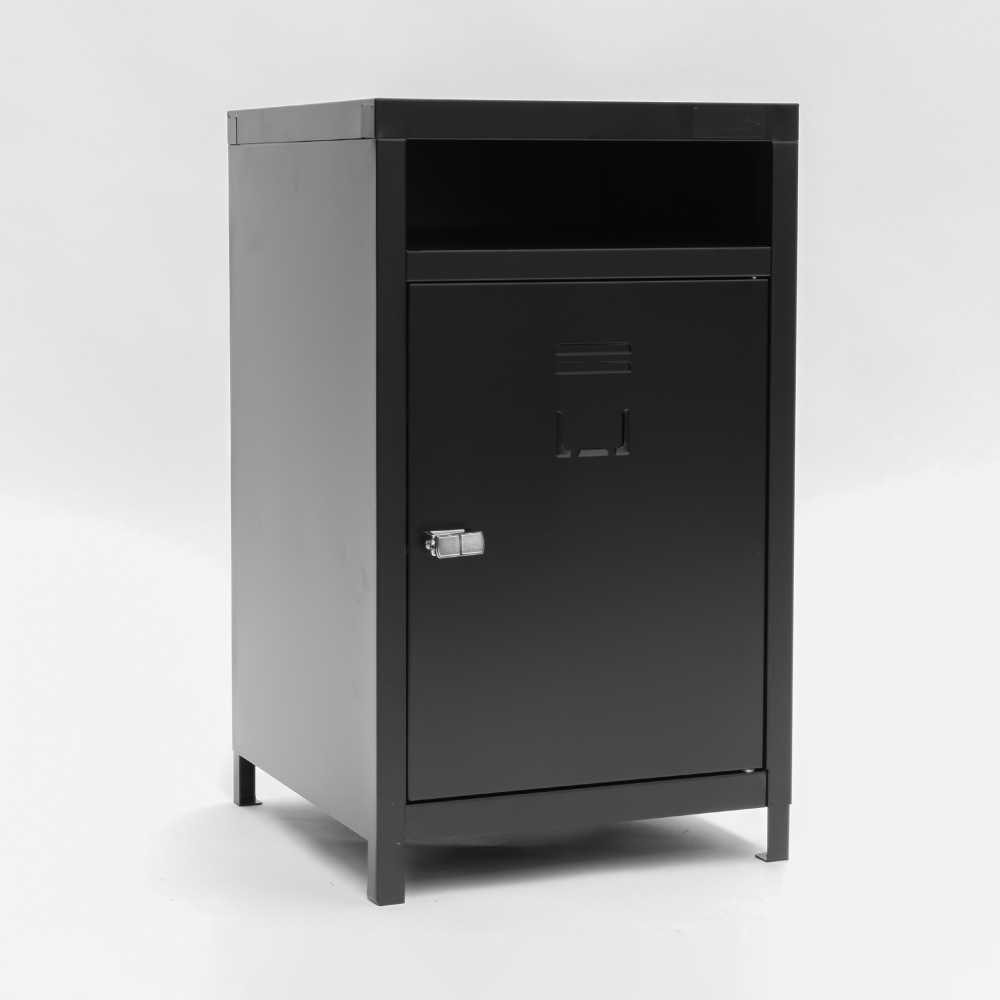 Makers Store-It Bedside Cabinet Black