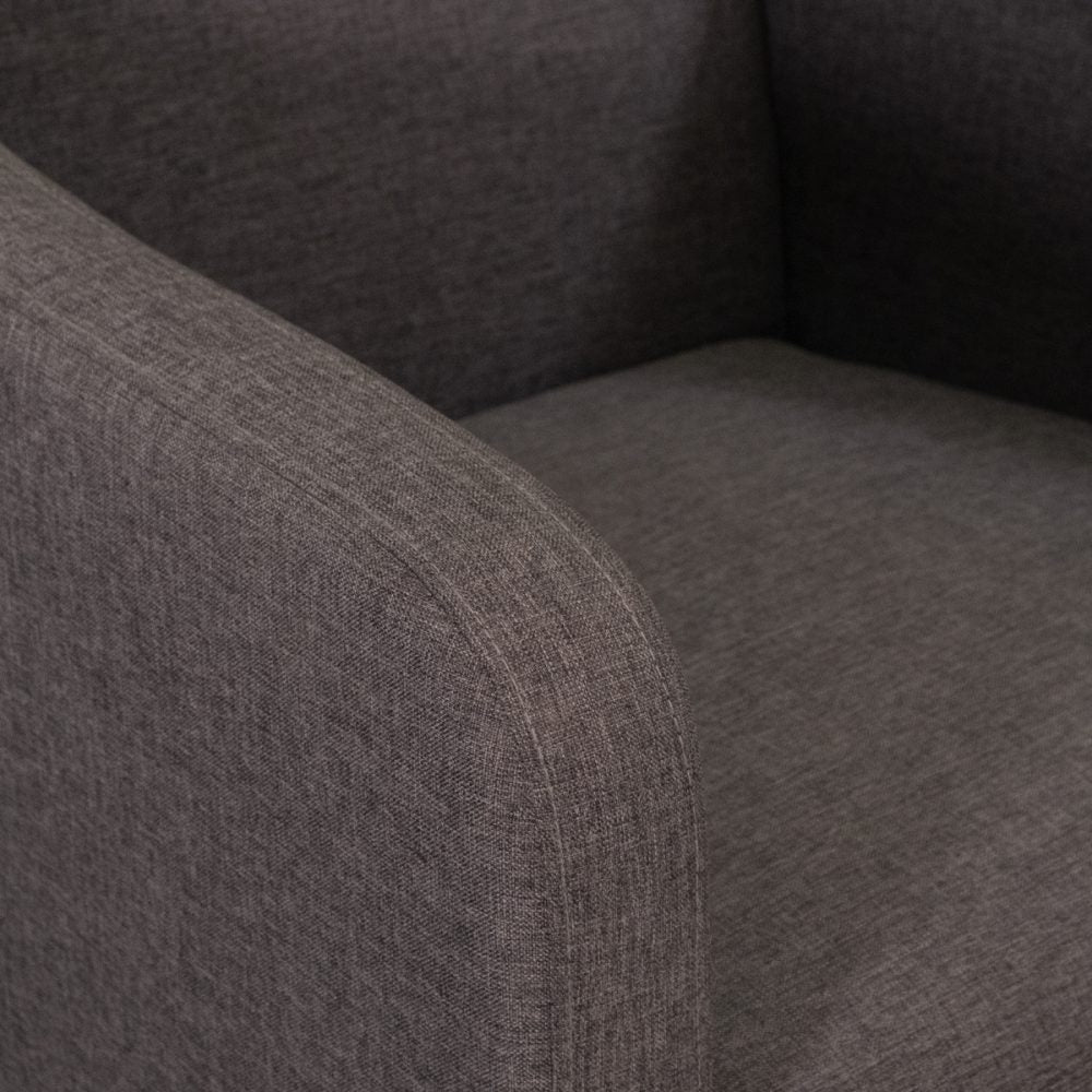 Arm Chair - The Edward - Charcoal