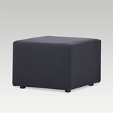 Fabric Ottoman - Makers Mod (Charcoal)