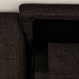 Makers Gregor Fabric 3 Seater Sofa - Brown