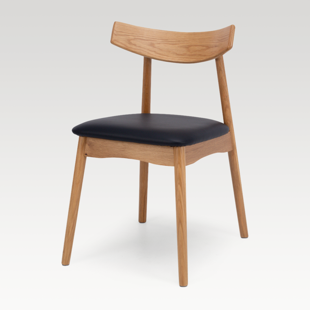 Dinging  Chair - Wagner Chair Natural Oak