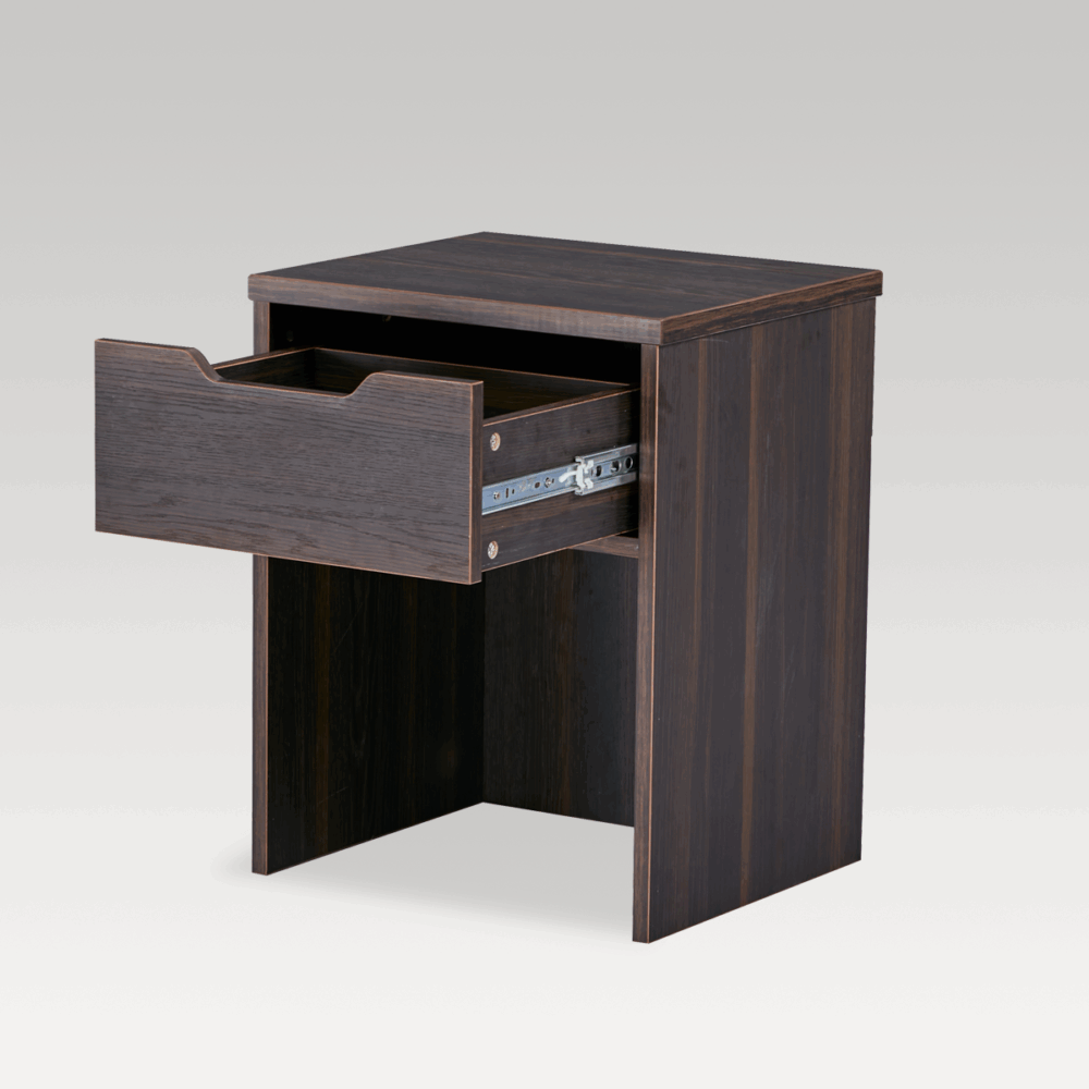 Studio Bedside with Drawer - Dark