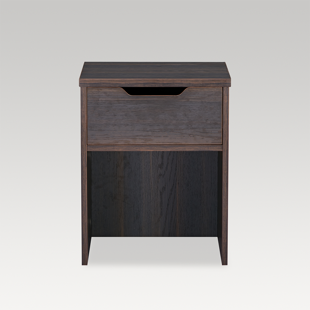 Studio Bedside with Drawer - Dark