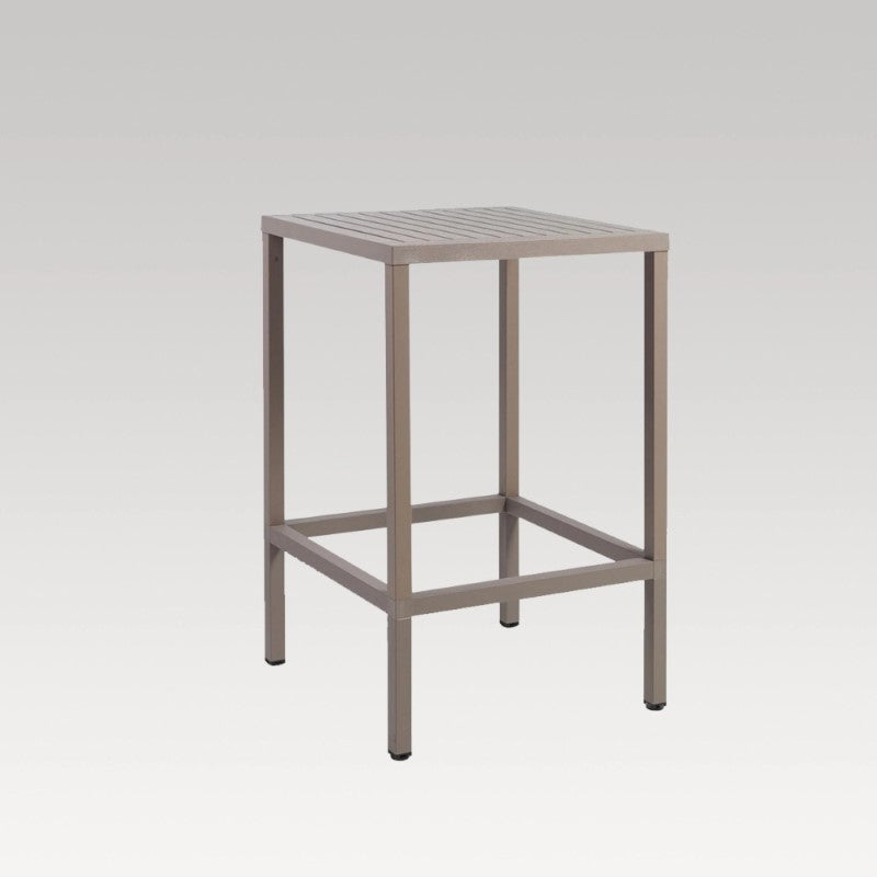 Cube Bar Leaner - 800 x 800mm (Taupe)
