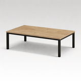 Studio Steel Framed Coffee Table 1200x600mm - Light