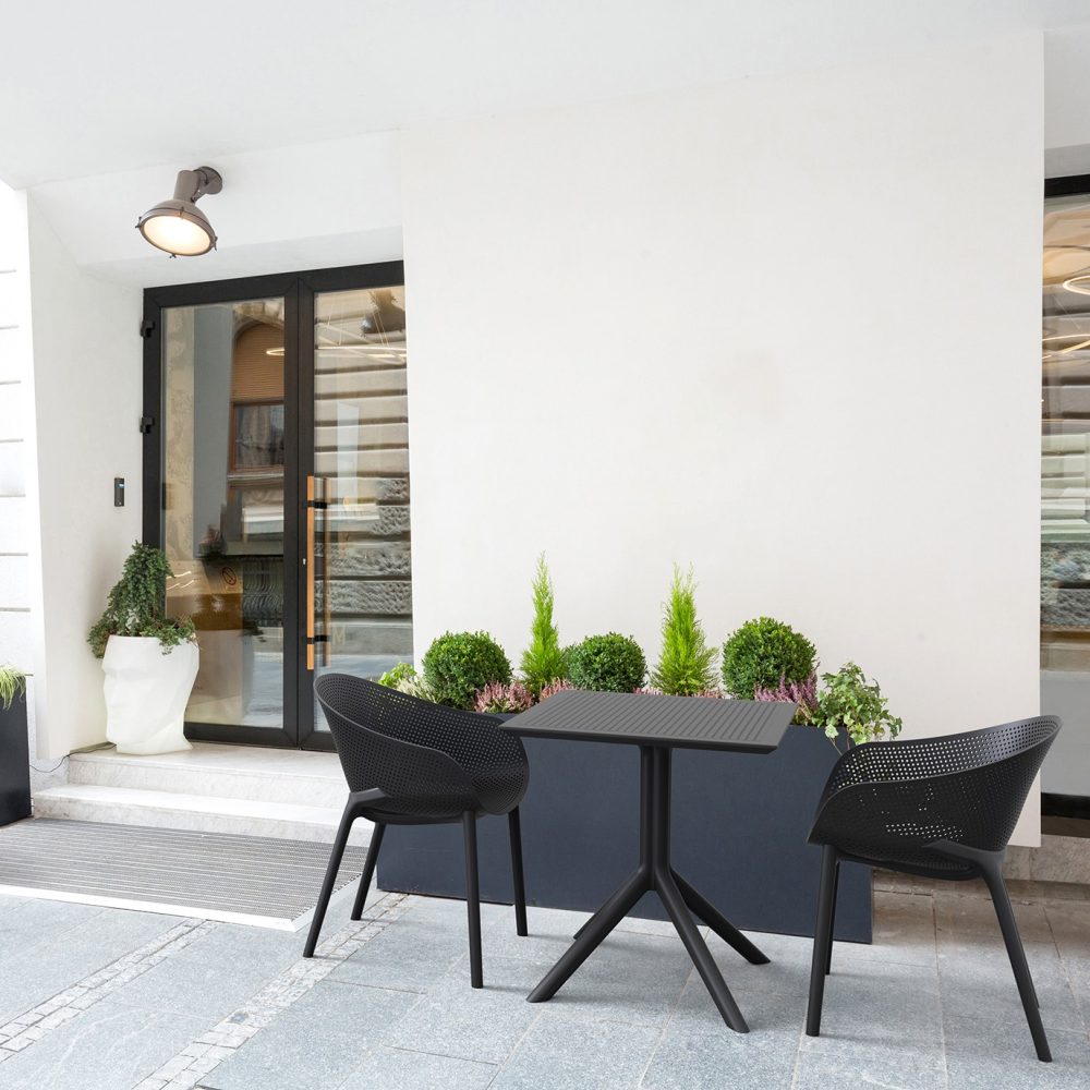 Table - Sky 70 x 70cm (Black)