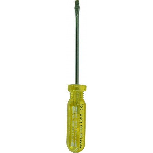 Turnscrews / Screwdriver Fullers Round Bl #305/501 4 X 1/4