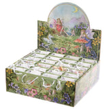 A whimsical set of 24 resin fairy and unicorn figurines in a mini gift bag, perfect for parties and imaginative play.