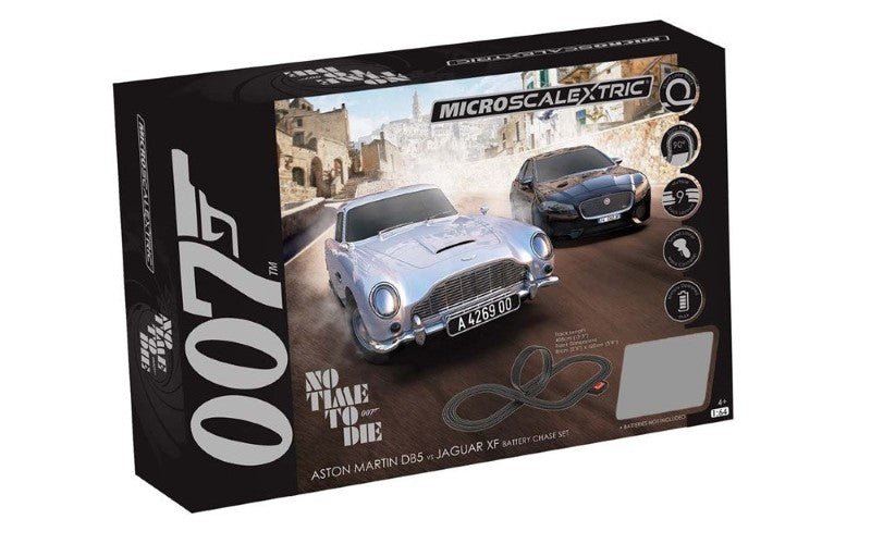 MICRO SCALEXTRIC JAMES BOND NTTD (BATTERY POWERED)