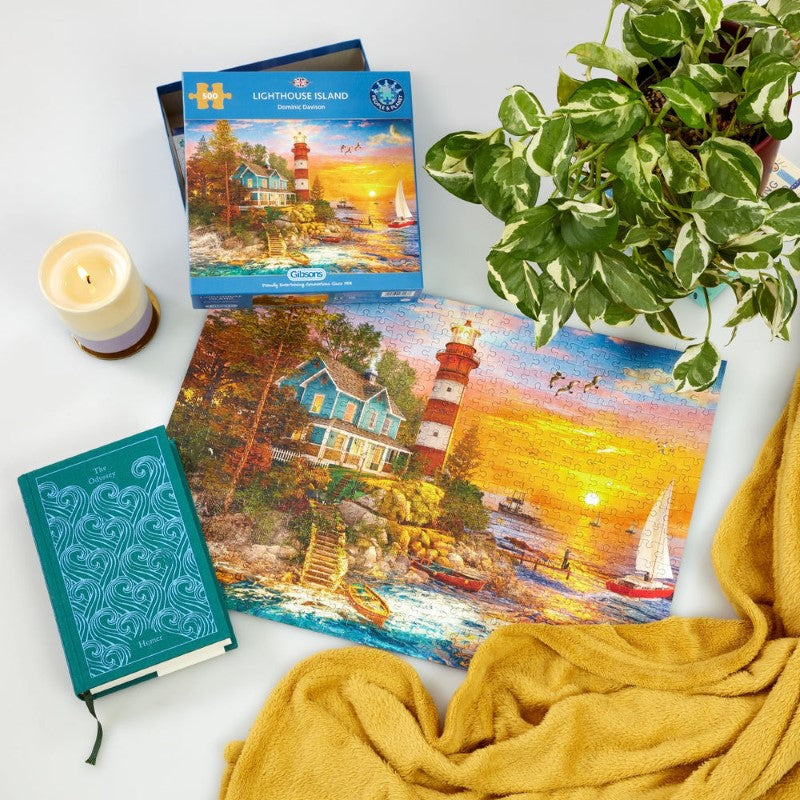 Jigsaw Puzzle - GIBSONS LIGHTHOUSE ISLAND (500PC)