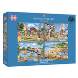 Jigsaw Puzzle - GIBSONS WISH YOU WERE HERE (4 X 500PC)