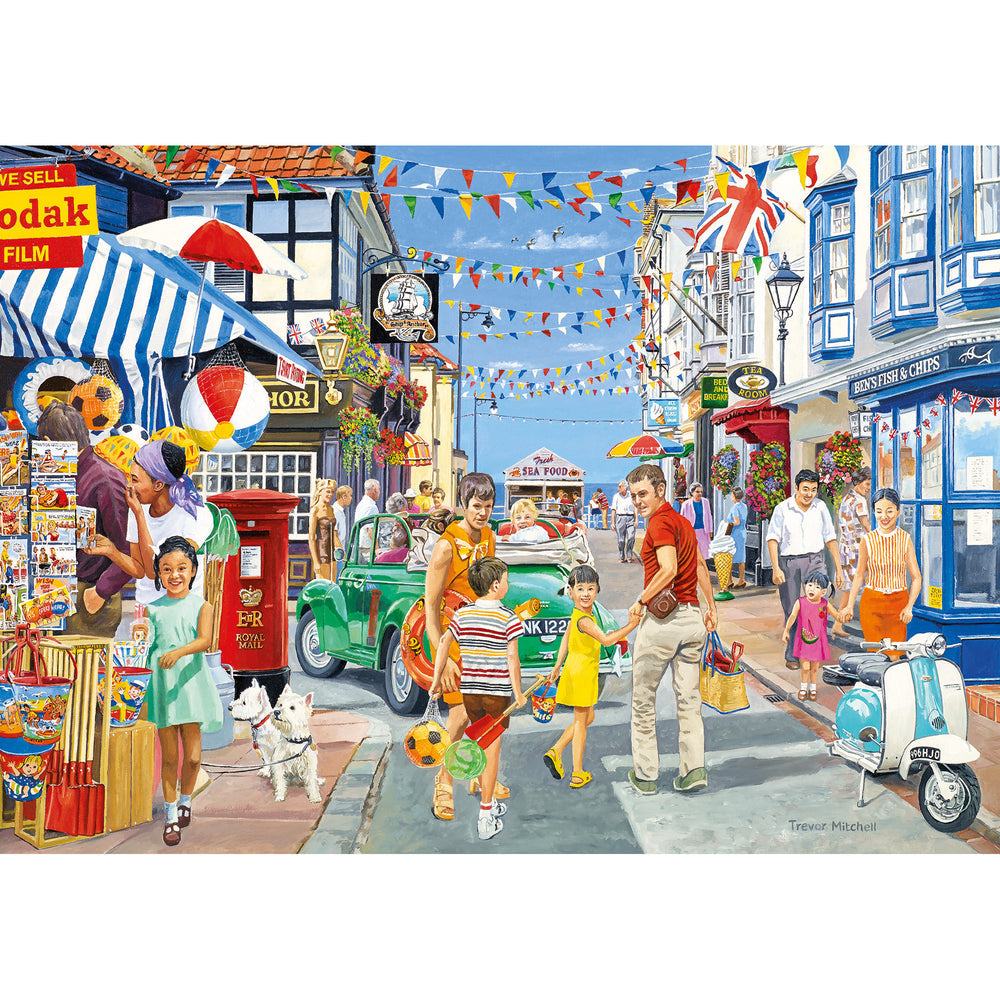 Jigsaw Puzzle - GIBSONS WISH YOU WERE HERE (4 X 500PC)