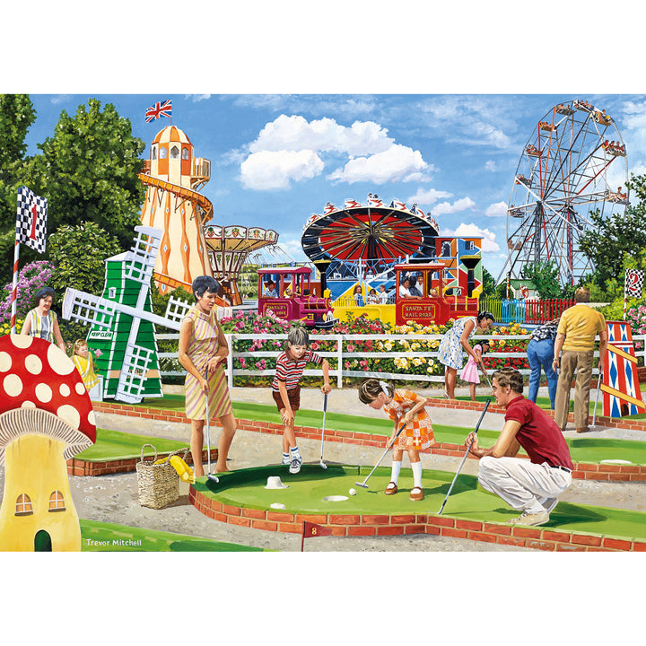 Jigsaw Puzzle - GIBSONS WISH YOU WERE HERE (4 X 500PC)