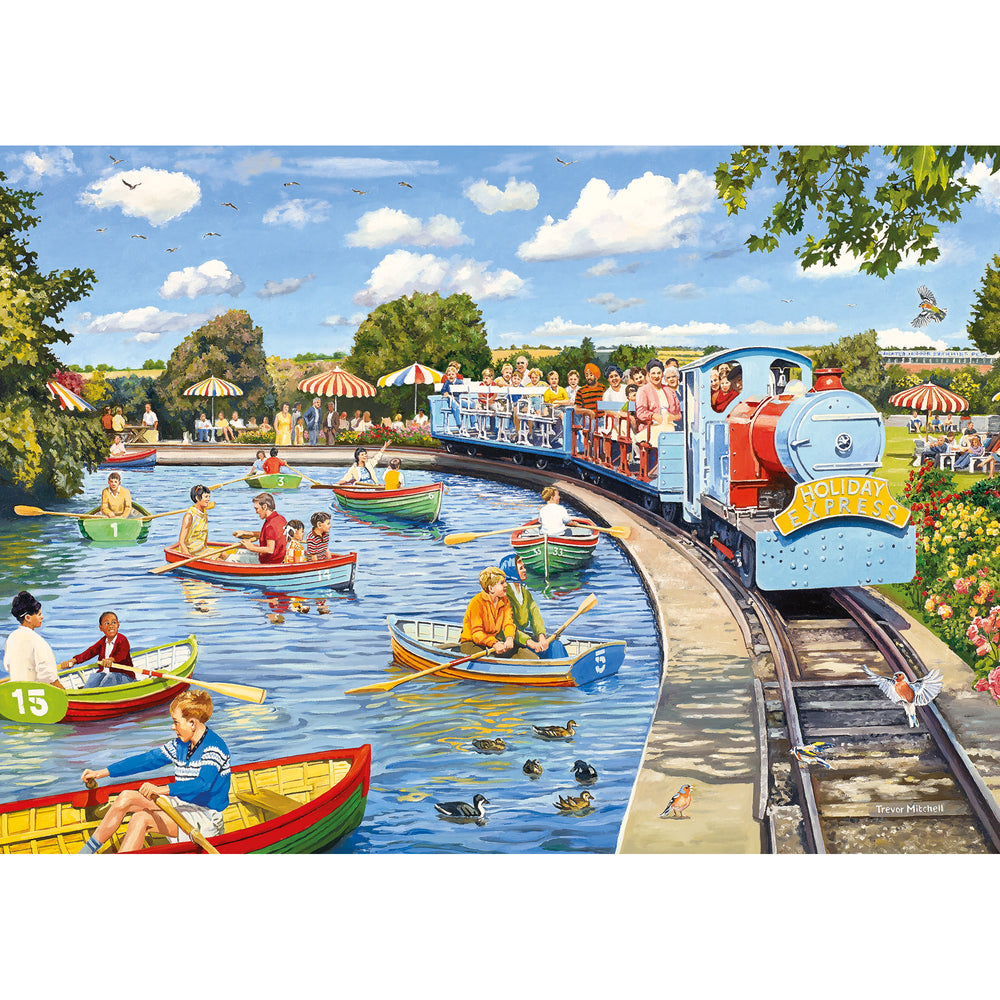 Jigsaw Puzzle - GIBSONS WISH YOU WERE HERE (4 X 500PC)