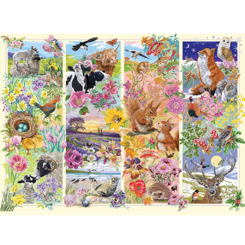 Jigsaw Puzzle - GIBSONS THROUGH THE SEASONS (1000PC)