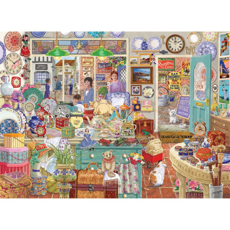 Jigsaw Puzzle - GIBSONS VERITY'S VINTAGE SHOP (1000PC)
