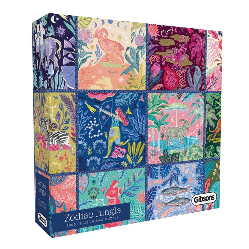 Jigsaw Puzzle - GIBSONS ZODIAC JUNGLE (1000PC)