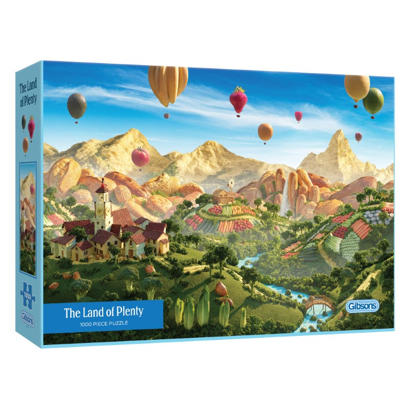 Jigsaw Puzzle - GIBSONS THE LAND OF PLENTY (1000PC)