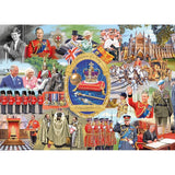 Jigsaw Puzzle - GIBSONS CORONATION OF A KING (1000PC)