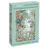 Jigsaw Puzzle - GIBSONS THE ART FILE FROSTED RIVER (1000PC)