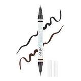 Liquid Eyeliner - L.A. Girl Blissful Duo Brush (Black/Brown)