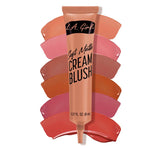 Soft Matte Cream Blush in Blissful by LA Girl, featuring a creamy texture for a soft matte finish and buildable color.
