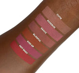 Soft Matte Cream Blush in Blissful by LA Girl, a creamy blush for cheeks and lips, offers a soft matte finish and buildable color.