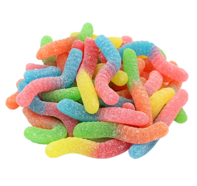 Damel Sugar Worms - 2kg Bag