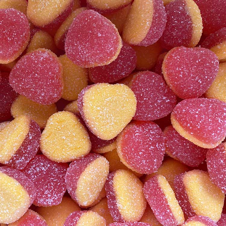 Ravazzi Sugared Peach Heart - 2kg Bag