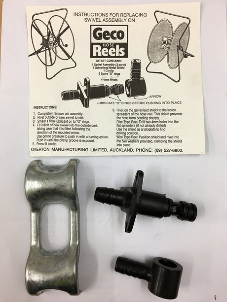 Hose Reels Spare Gland Fitting Comp for Metal Geco; durable, leak-minimizing, easy-install replacement accessory for optimal performance.