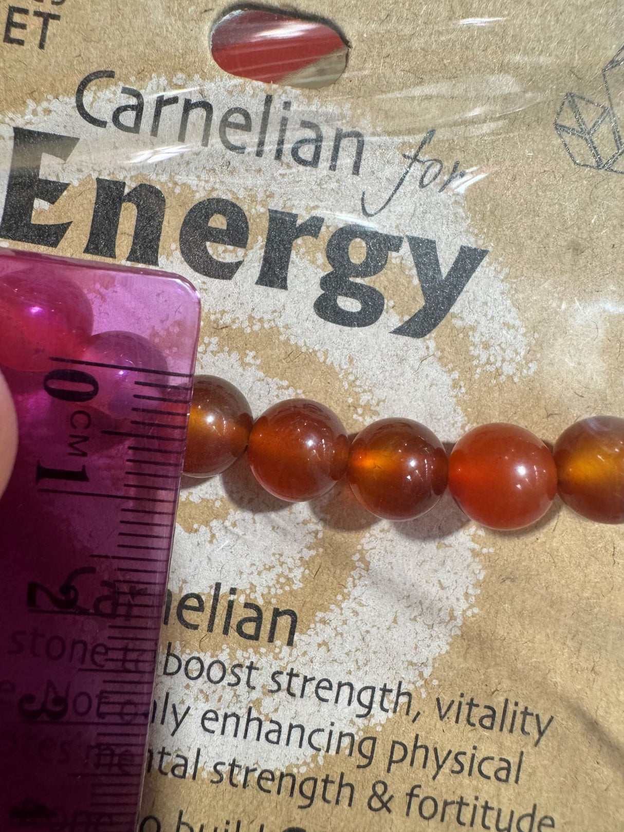 Energy Bracelet Carnelian - Set of 2