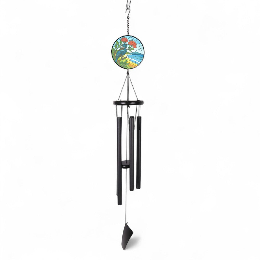 Garden Ornament - Tui Suncatcher Wind Chime 40" Black