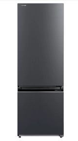 Bottom Mount Fridge Freezer = Toshiba 325L Morandi Grey (GR-RB410WE-PMM(06))