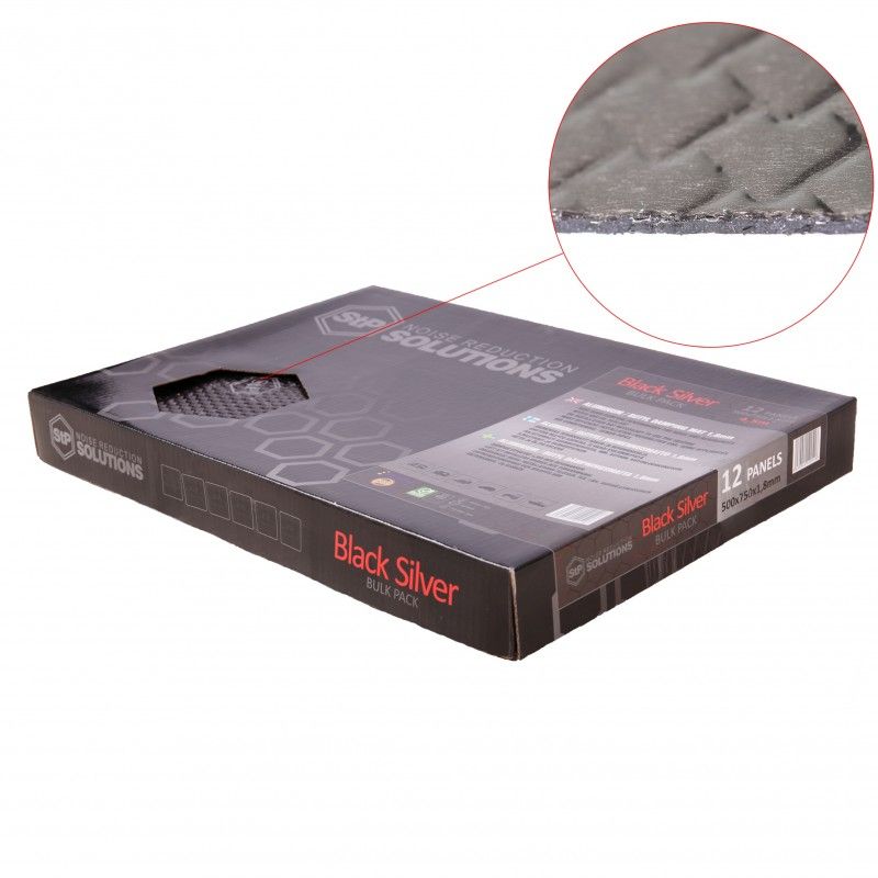 SILVER LINE BLACK-SILVER BULK PACK 1.8MM
