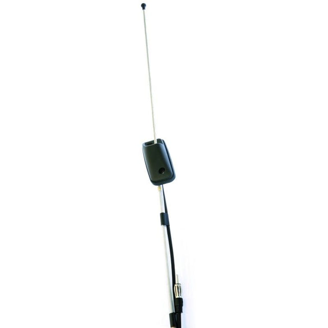 Pillar mount antenna for 2008 Colorado, featuring a 92.5 cm dual-section mast and 125 cm cable for superior signal reception.