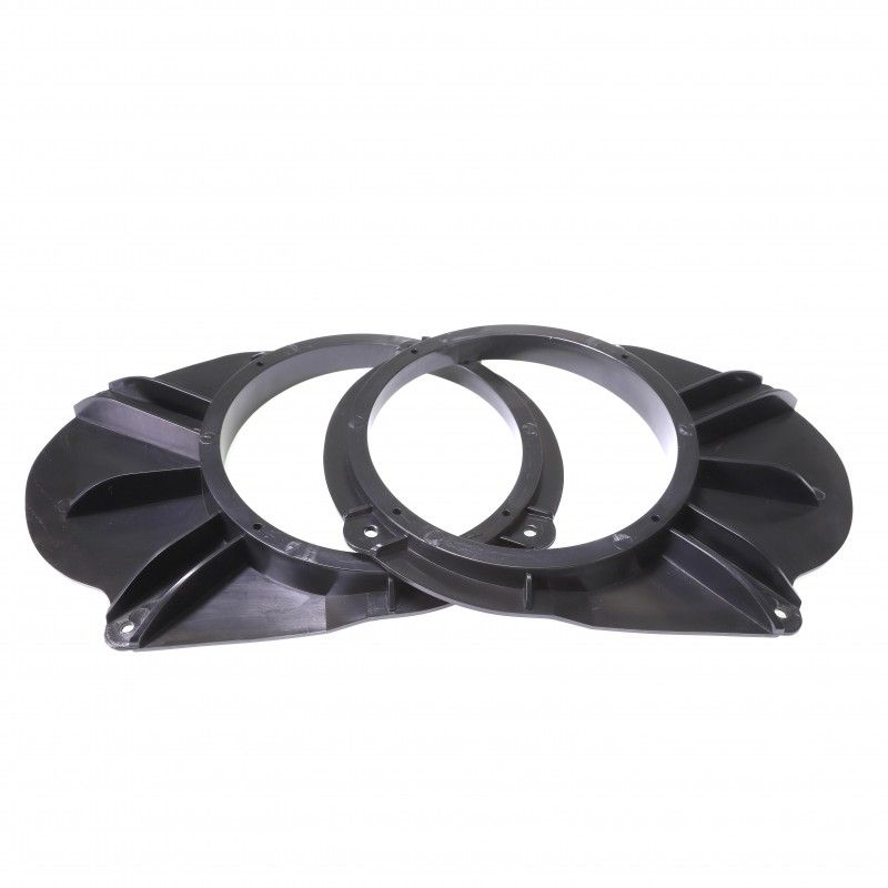 Speaker spacers for Holden, designed for 165mm speakers, enhancing audio quality with 35mm ring height.