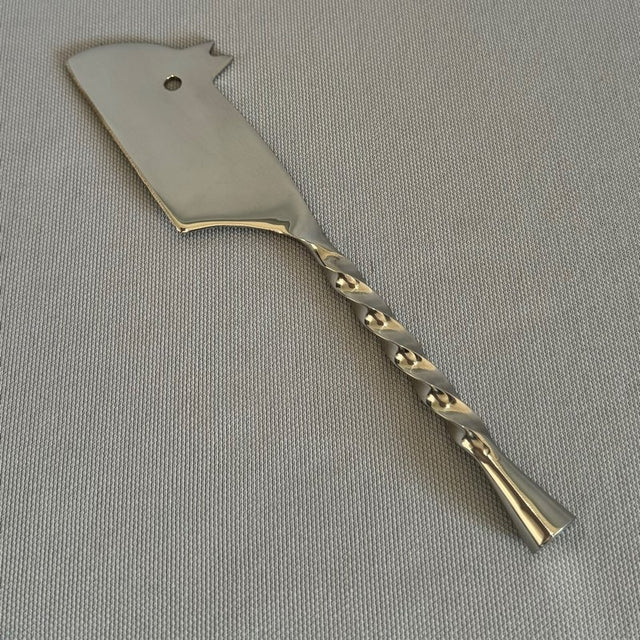 Cheese Mouse Knife - Twil: 20cm stainless steel knife in a charming mouse shape for slicing and serving cheeses elegantly.