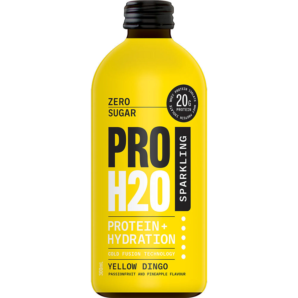 ProH20 Protein Water Yellow Dingo 300ml - Carton of 12
